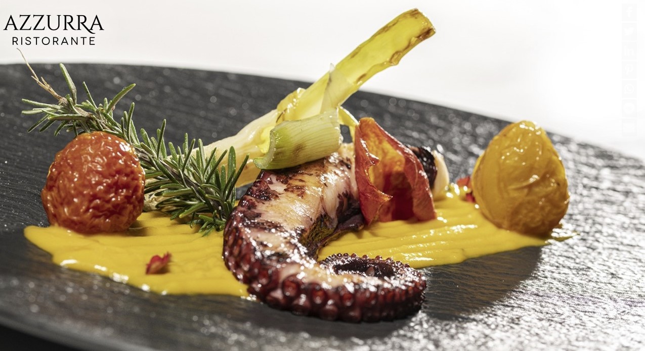 Polpo con crema