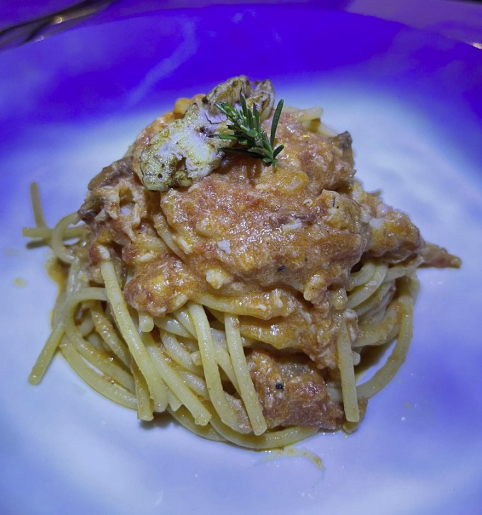 Spaghetti al sugo di mare